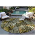 Dalyn Indoor/Outdoor Tropics TC11 Clay Washable 8' x 8' Round Rug