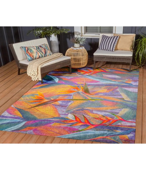 Dalyn Tropics Rug Dalyn Indoor/Outdoor Tropics TC14 Passion Washable 2'6" x 3'10" Rug