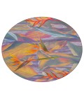 Dalyn Indoor/Outdoor Tropics TC14 Passion Washable 8' x 8' Round Rug