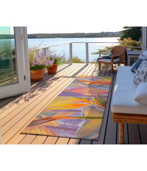 Dalyn Tropics Rug Dalyn Indoor/Outdoor Tropics TC14 Passion Washable 2'3" x 7'6" Runner Rug