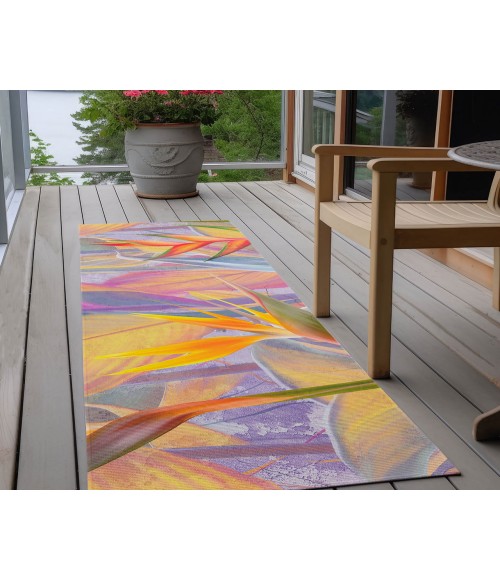 Dalyn Tropics Rug Dalyn Indoor/Outdoor Tropics TC14 Passion Washable 2'3" x 7'6" Runner Rug