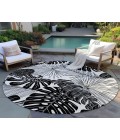 Dalyn Indoor/Outdoor Tropics TC16 Eclipse Washable 8' x 8' Round Rug