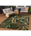Dalyn Indoor/Outdoor Tropics TC1 Black Washable 5' x 7'6" Rug