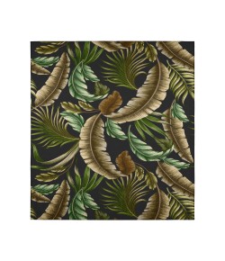 Dalyn Indoor/Outdoor Tropics TC1 Black Washable 5' x 7'6" Rug