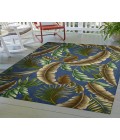 Dalyn Indoor/Outdoor Tropics TC1 Indigo Washable 5' x 7'6" Rug