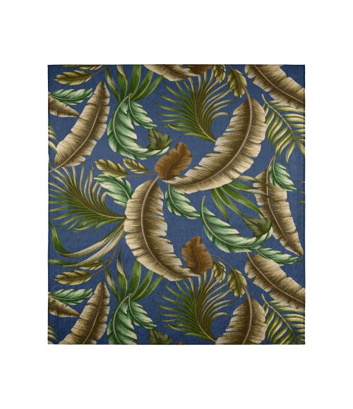 Dalyn Indoor/Outdoor Tropics TC1 Indigo Washable 5' x 7'6" Rug