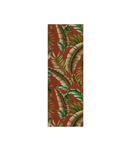 Dalyn Indoor/Outdoor Tropics TC1 Paprika Washable 2'3" x 7'6" Runner Rug