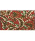 Dalyn Indoor/Outdoor Tropics TC1 Paprika Washable 1'8" x 2'6" Rug