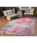 Dalyn Indoor/Outdoor Tropics TC2 Silver Washable 5' x 7'6" Rug