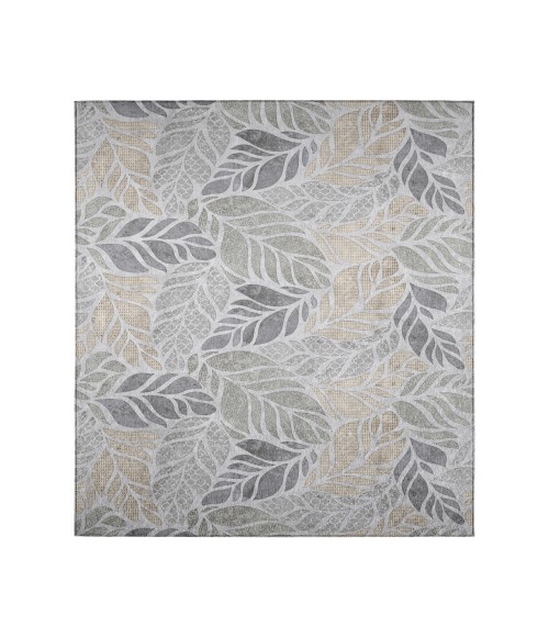 Dalyn Tropics Rug Dalyn Indoor/Outdoor Tropics TC3 Grey Washable 5' x 7'6" Rug