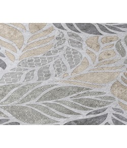 Dalyn Indoor/Outdoor Tropics TC3 Grey Washable 8' x 8' Round Rug