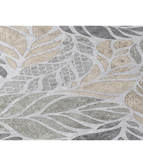 Dalyn Indoor/Outdoor Tropics TC3 Grey Washable 8' x 8' Round Rug