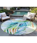 Dalyn Tropics Rug Dalyn Indoor/Outdoor Tropics TC4 Meadow Washable 8' x 8' Round Rug