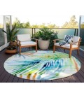 Dalyn Tropics Rug Dalyn Indoor/Outdoor Tropics TC4 Meadow Washable 8' x 8' Round Rug