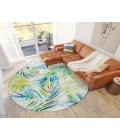 Dalyn Tropics Rug Dalyn Indoor/Outdoor Tropics TC4 Meadow Washable 8' x 8' Round Rug