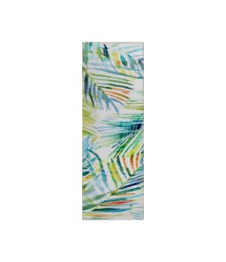 Dalyn Indoor/Outdoor Tropics TC4 Meadow Washable 2'3" x 7'6" Runner Rug