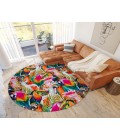 Dalyn Tropics Rug Dalyn Indoor/Outdoor Tropics TC5 Confetti Washable 8' x 8' Round Rug