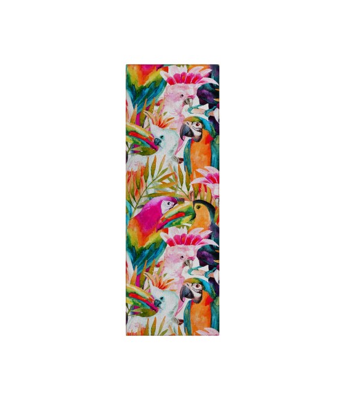 Dalyn Indoor/Outdoor Tropics TC5 Confetti Washable 2'3" x 7'6" Runner Rug