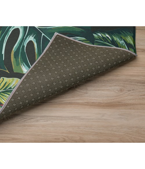 Dalyn Tropics Rug Dalyn Indoor/Outdoor Tropics TC6 Black Washable 2'6" x 3'10" Rug