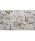 Dalyn Tropics Rug Dalyn Indoor/Outdoor Tropics TC7 Grey Washable 1'8" x 2'6" Rug