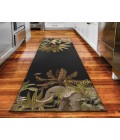 Dalyn Tropics Rug Dalyn Indoor/Outdoor Tropics TC8 Black Washable 2'3" x 7'6" Runner Rug