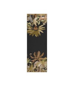Dalyn Indoor/Outdoor Tropics TC8 Black Washable 2'3" x 7'6" Runner Rug