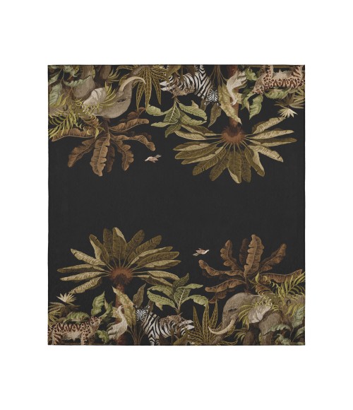 Dalyn Tropics Rug Dalyn Indoor/Outdoor Tropics TC8 Black Washable 9' x 12' Rug