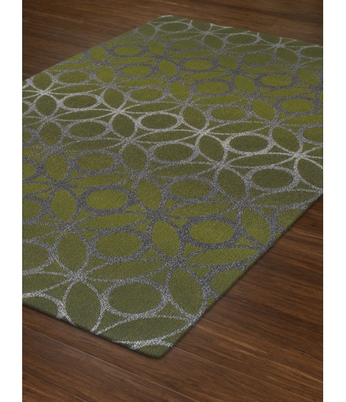 TEMPO RUG Dalyn Tempo TP117 Lime Zest Area Rug 3 ft. 3 X 5 ft. 1 Rectangle