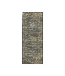 Dalyn Tuscany TU13 Teal 2'6" x 10' Runner Rug