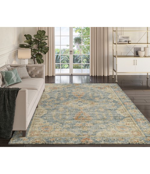 Dalyn Tuscany TU13 Teal 10' x 14' Rug