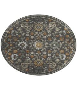 Dalyn Tuscany TU2 Gray 8' x 8' Round Rug