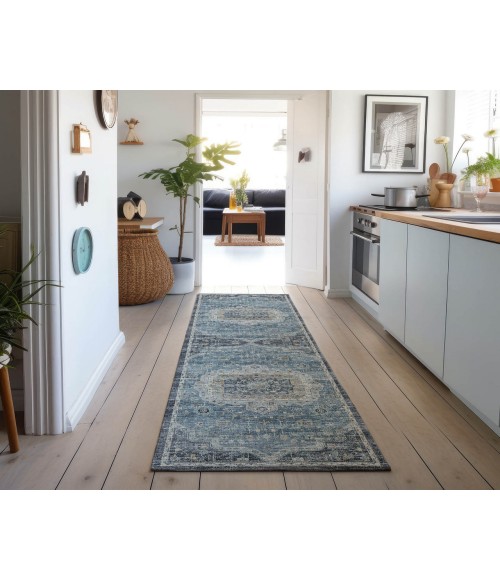 Dalyn Tuscany Rug Dalyn Tuscany TU4 Blue 2'6" x 10' Runner Rug