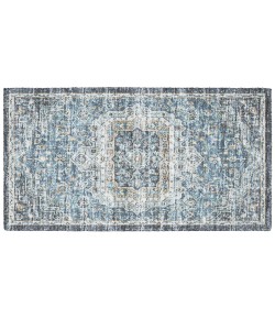 Dalyn Tuscany TU4 Blue 1'8" x 2'6" Rug