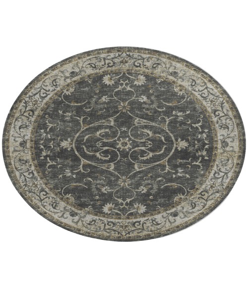 Dalyn Tuscany TU6 Charcoal 10' x 10' Round Rug