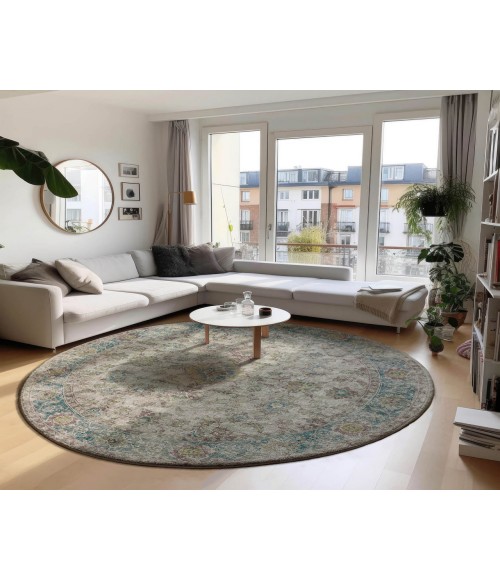 Dalyn Tuscany TU7 Linen 10' x 10' Round Rug