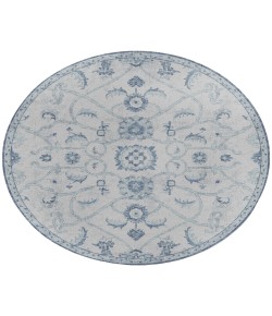 Dalyn Tuscany TU8 Denim 4' x 4' Round Rug
