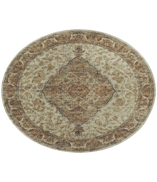 Dalyn Tuscany Rug Dalyn Tuscany TU9 Gold 4' x 4' Round Rug