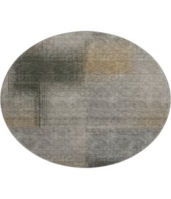 Dalyn Luxury Washable Trevi TV10 Mocha 8' x 8' Round Rug