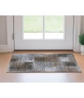 Dalyn Luxury Washable Trevi TV10 Pewter 1'8" x 2'6" Rug