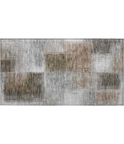 Dalyn Luxury Washable Trevi TV10 Pewter 1'8" x 2'6" Rug