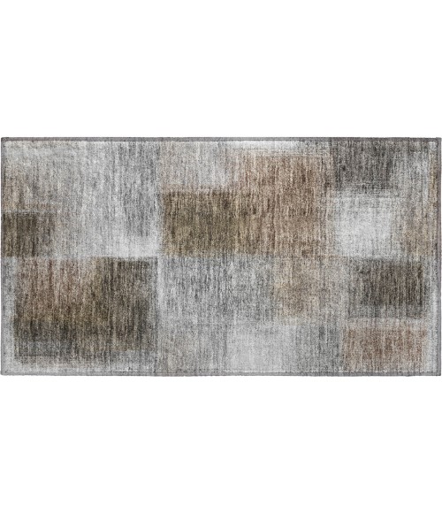 Dalyn Luxury Washable Trevi TV10 Pewter 1'8" x 2'6" Rug