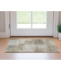 Dalyn Luxury Washable Trevi TV10 Taupe 1'8" x 2'6" Rug
