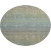 Dalyn Luxury Washable Trevi TV11 Blue 8' x 8' Round Rug