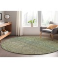 Dalyn Luxury Washable Trevi TV11 Fern 8' x 8' Round Rug