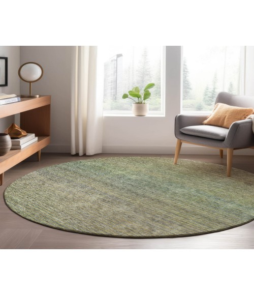 Dalyn Luxury Washable Trevi TV11 Fern 8' x 8' Round Rug