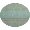 Dalyn Luxury Washable Trevi TV11 Teal 8' x 8' Round Rug