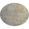 Dalyn Luxury Washable Trevi TV13 Gray 8' x 8' Round Rug