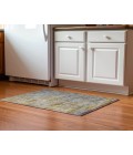 Dalyn Luxury Washable Trevi TV13 Gray 1'8" x 2'6" Rug