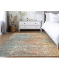 Dalyn Trevi Rug Dalyn Luxury Washable Trevi TV13 Teal 10' x 14' Rug