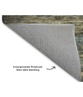 Dalyn Luxury Washable Trevi TV14 Coffee 5' x 7'6" Rug
